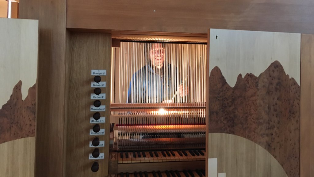 Il montaggio del nuovo organo, 15 dicembre 2018